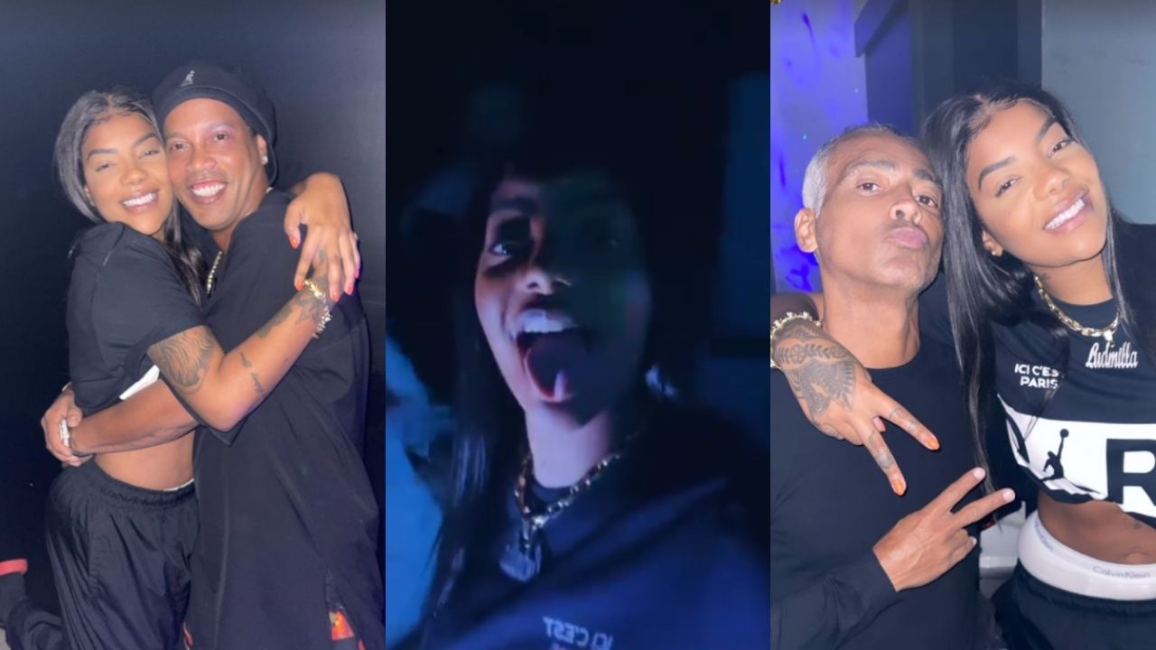 Ludmilla dá festão em casa com direito a churrasco, Ronaldinho Gaúcho, Nicole Bahls e muitos famosos