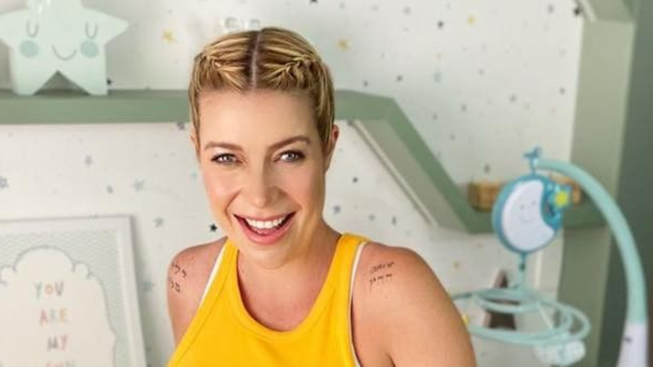 No nono mês, Luiza Possi mata a curiosidade dos fãs e apresenta quartinho dos sonhos do bebê: “Perfeito!”