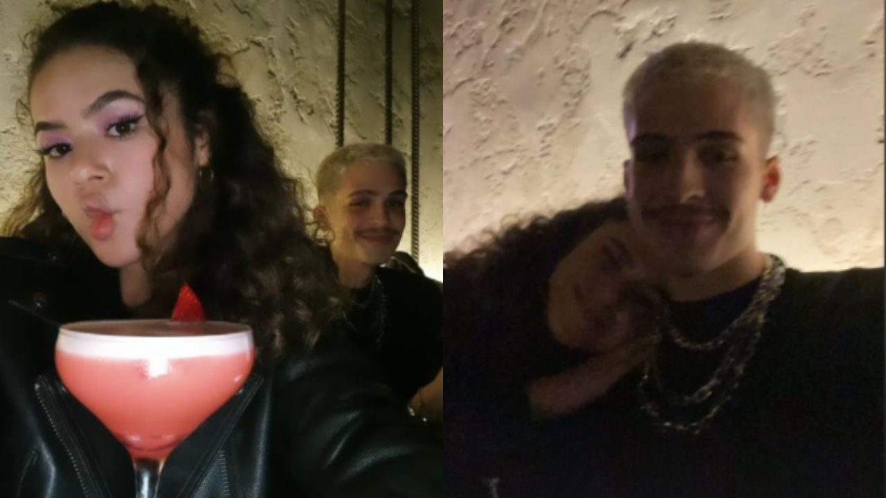 Maisa Silva se diverte ao compartilhar clique junto de João Guilherme: “Um beijoqueiro”