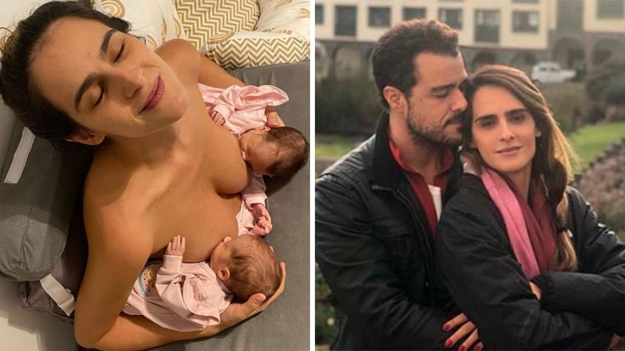 Esposa de Joaquim Lopes desabafa após novo drama com as gêmeas: “Não tive opção”
