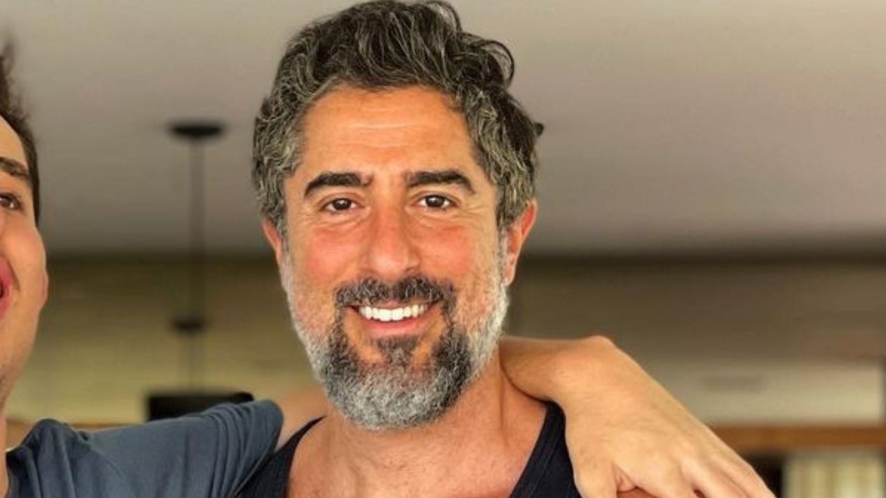 Após dias longe de casa, Marcos Mion recebe recepção carinhosa do primogênito e celebra evolução: “Está conseguindo”
