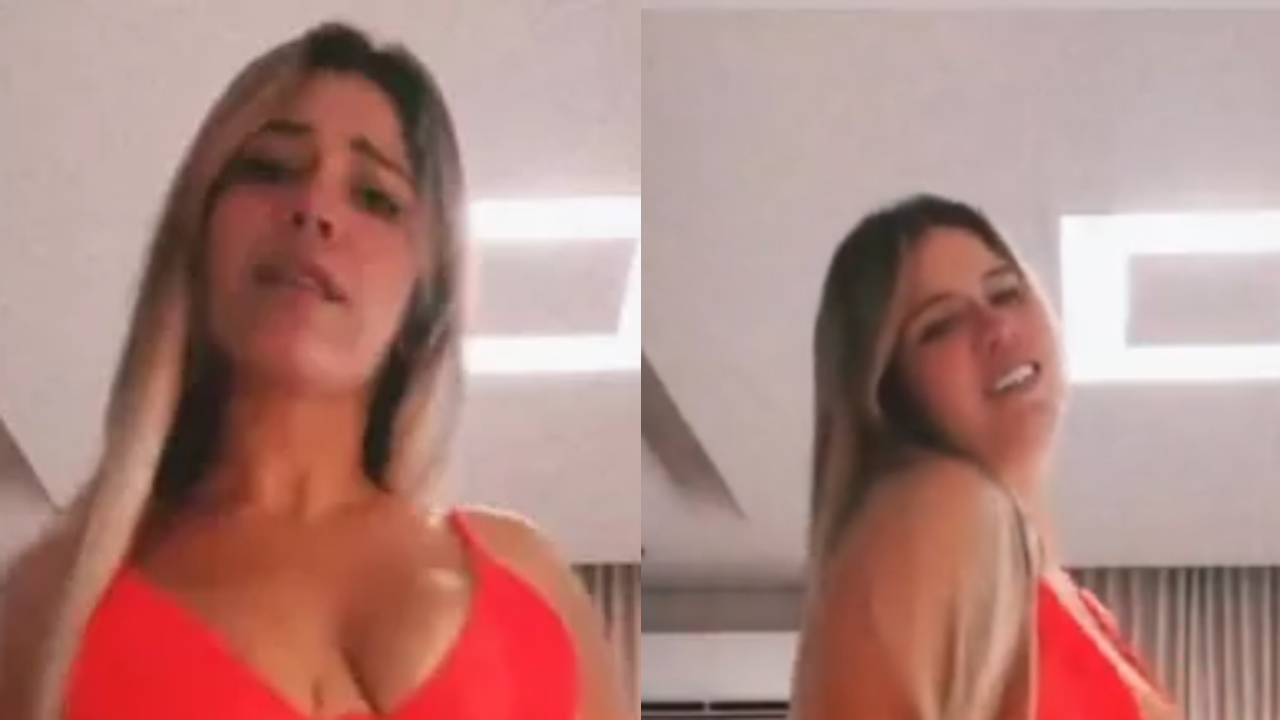 Magérrima, Marília Mendonça rouba a cena ao fazer dancinha sensual de top e micro short: “Surra de beleza”