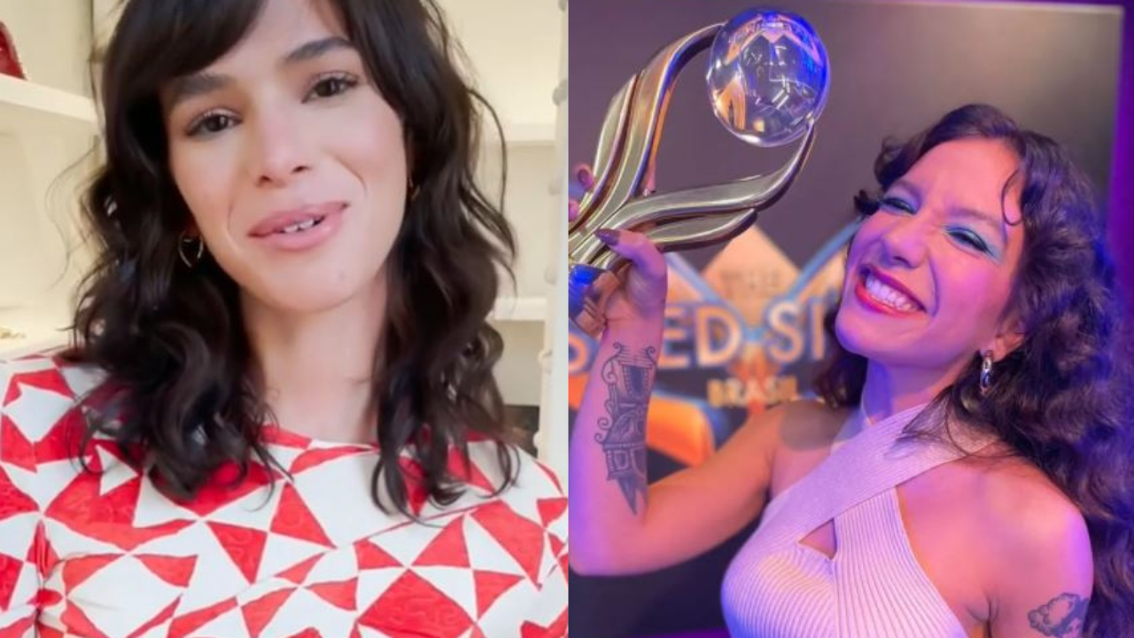 Bruna Marquezine exalta vitória de Priscilla Alcantara no ‘The Masked Singer’ e manda recado: “Belíssima!”