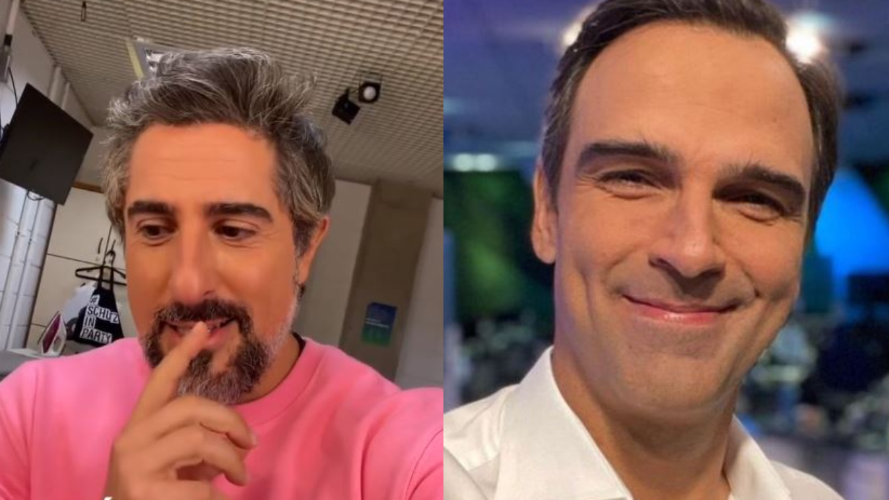 Sincero, Marcos Mion opina sobre Tadeu Schmidt à frente do BBB22: “Ansioso pra ver o que você vai aprontar!”