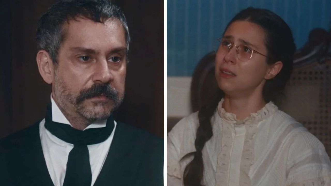 Nos Tempos do Imperador: Dolores enfrenta Tonico e acaba sendo espancada: “Chucra desgraçada”