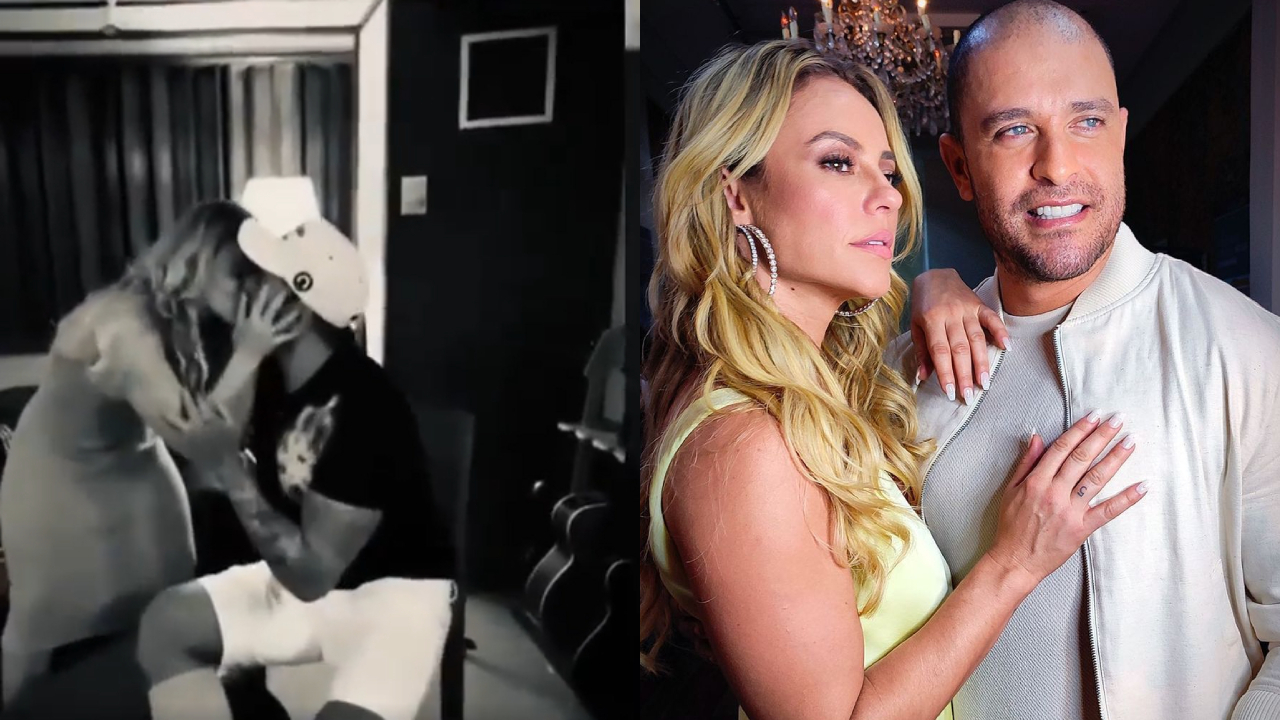 Paolla Oliveira e Diogo Nogueira encantam ao trocarem beijos em vídeo romântico: “Perfeitos”