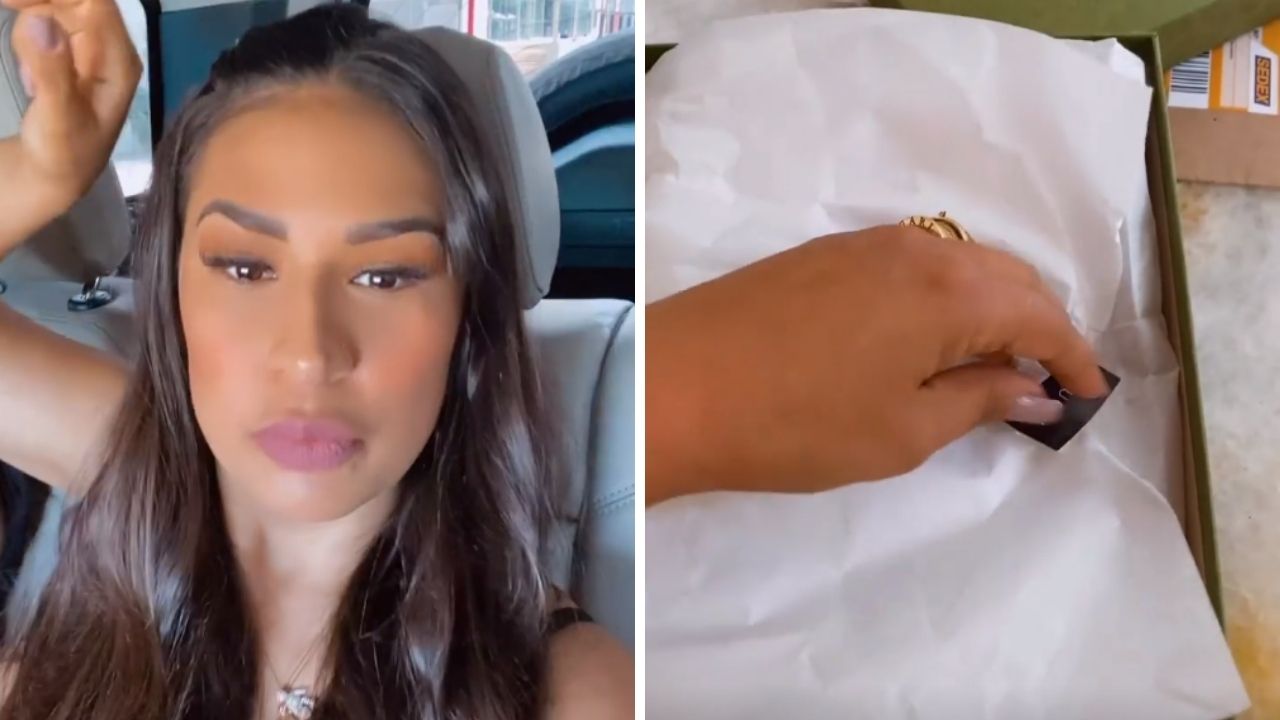 Quem pode, pode! Simone Mendes ostenta bolsa grifada de mais de R$ 5 mil: “Gostaram?”