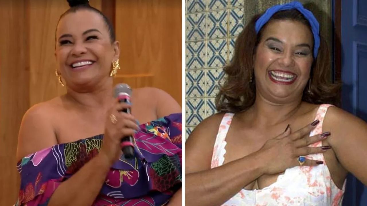 Solange Couto se emociona e relembra que quase sofreu acidente de trânsito ao praticar bordão de ‘O Clone’: “Me assustei”