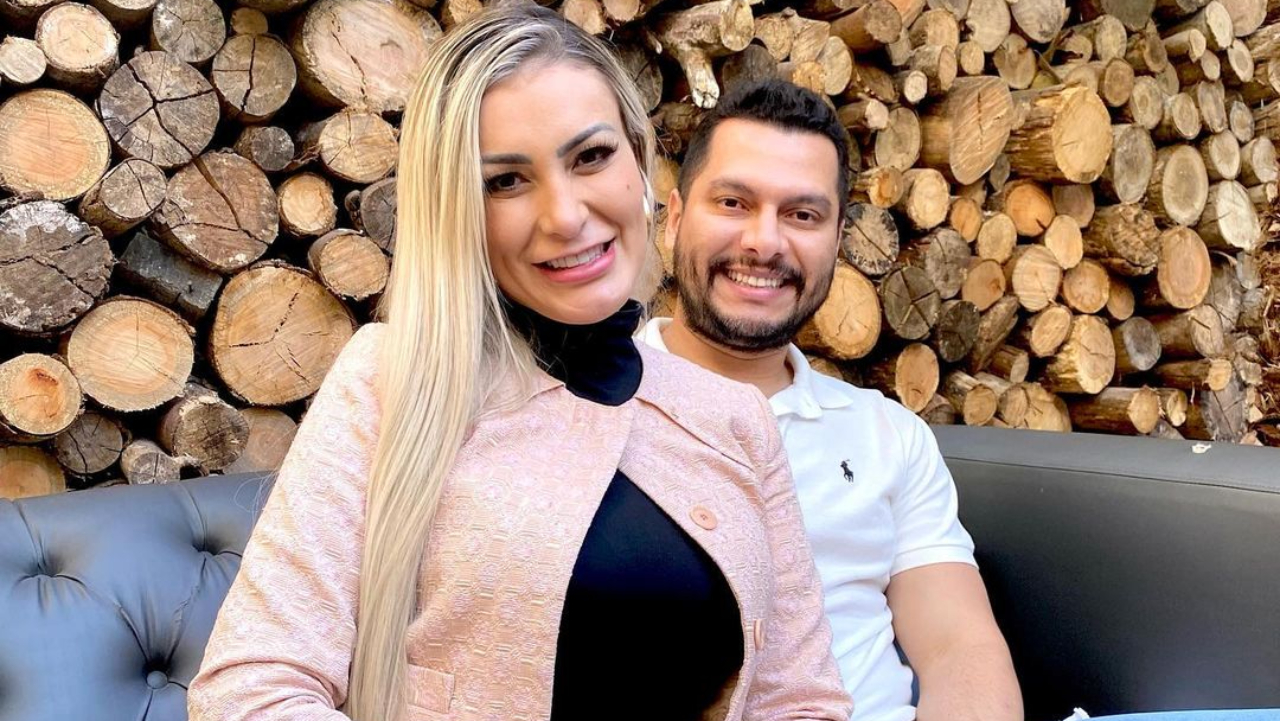 Após reatar casamento, marido de Andressa Urcah assume redes da modelo e bloqueia seguidores: “Não envie direct”