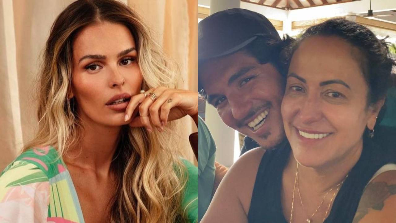 Polêmica! Mãe de Gabriel Medina afirma ter vídeo íntimo de Yasmin Brunet fazendo sexo oral: “Filme pornô”