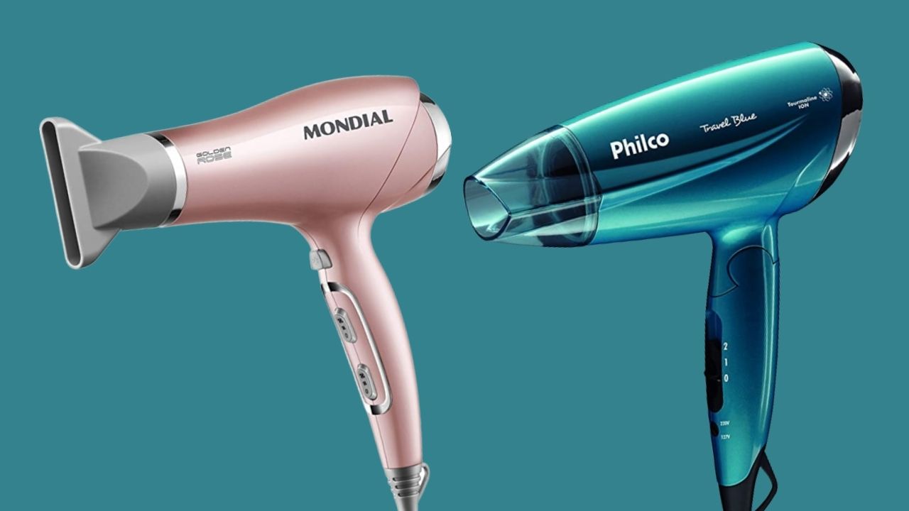 Cabelo: 6 secadores compactos e potentes para usar no dia a dia