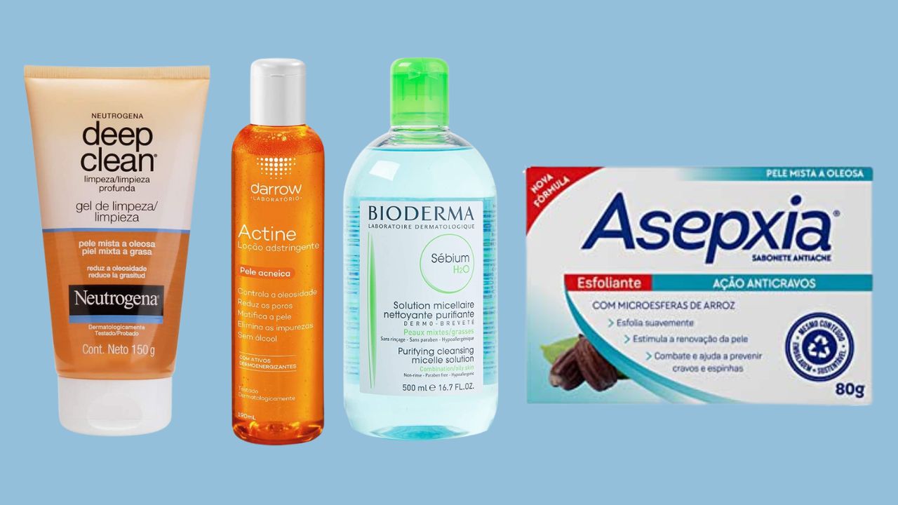 Dê um fim nos cravos e nas espinhas: 8 produtos para dar um glow up na pele