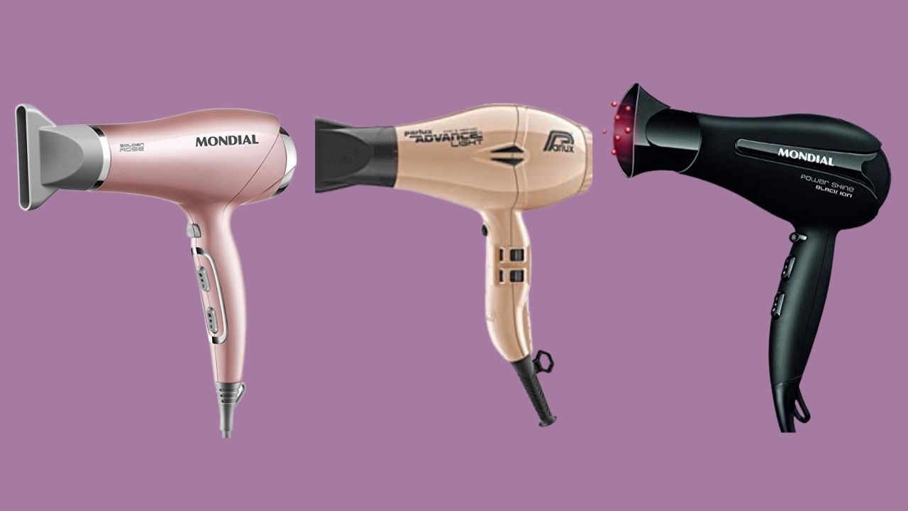 Secador de cabelo: 12 opções que vão garantir um efeito incrível de salão