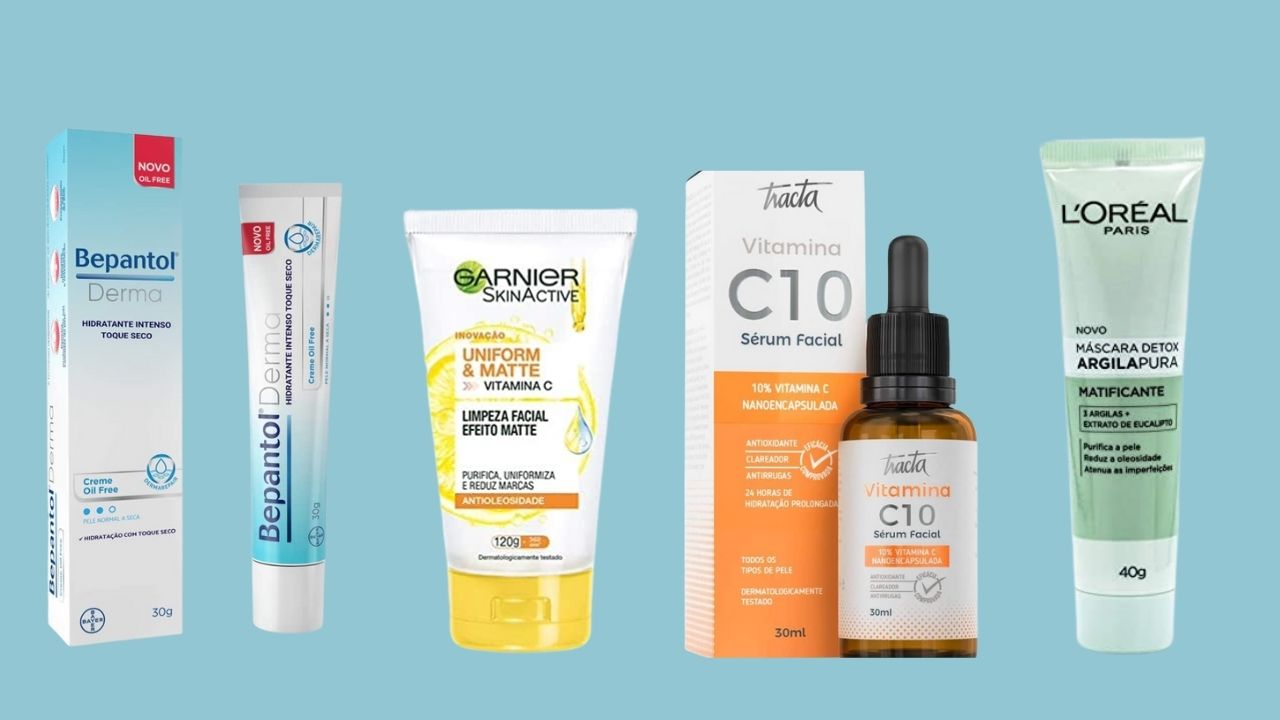 7 produtos baratinhos para incluir na rotina de skincare
