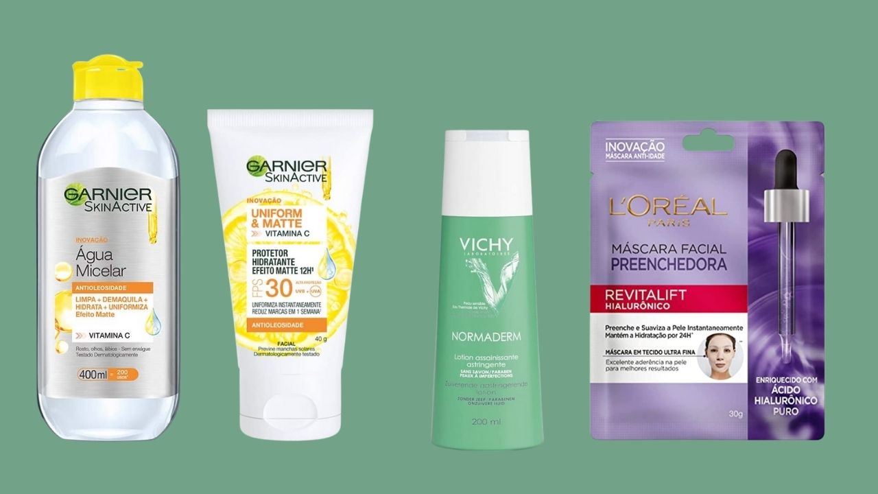 Skincare: 5 produtos eficazes para uma rotina de beleza completa