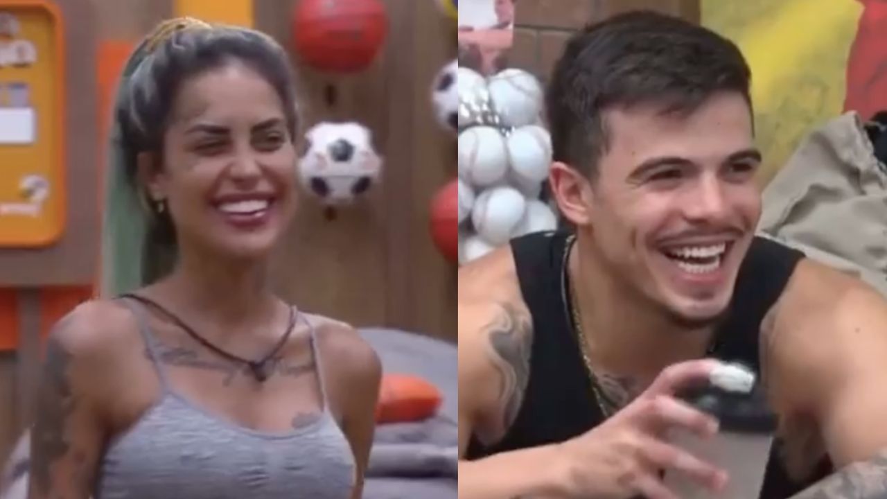 A Fazenda 14: Thomaz revela interesse por Tati Zaqui desde 2014 e cantora rebate: “Se já tivesse visto, teria beijado”