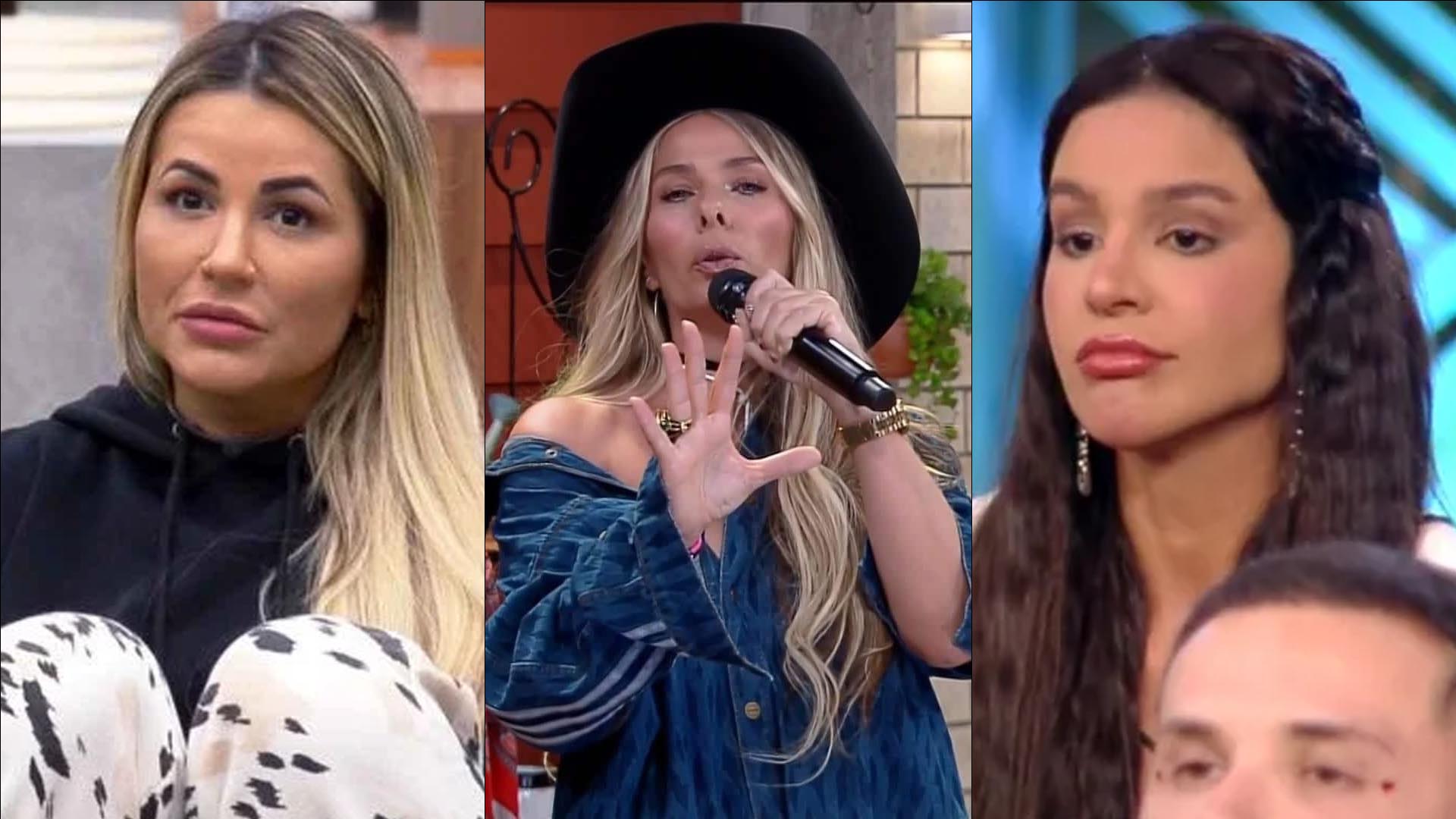A Fazenda: Galisteu ameaça Kerline e Deolane após fala controversa: “Eu quis bater”