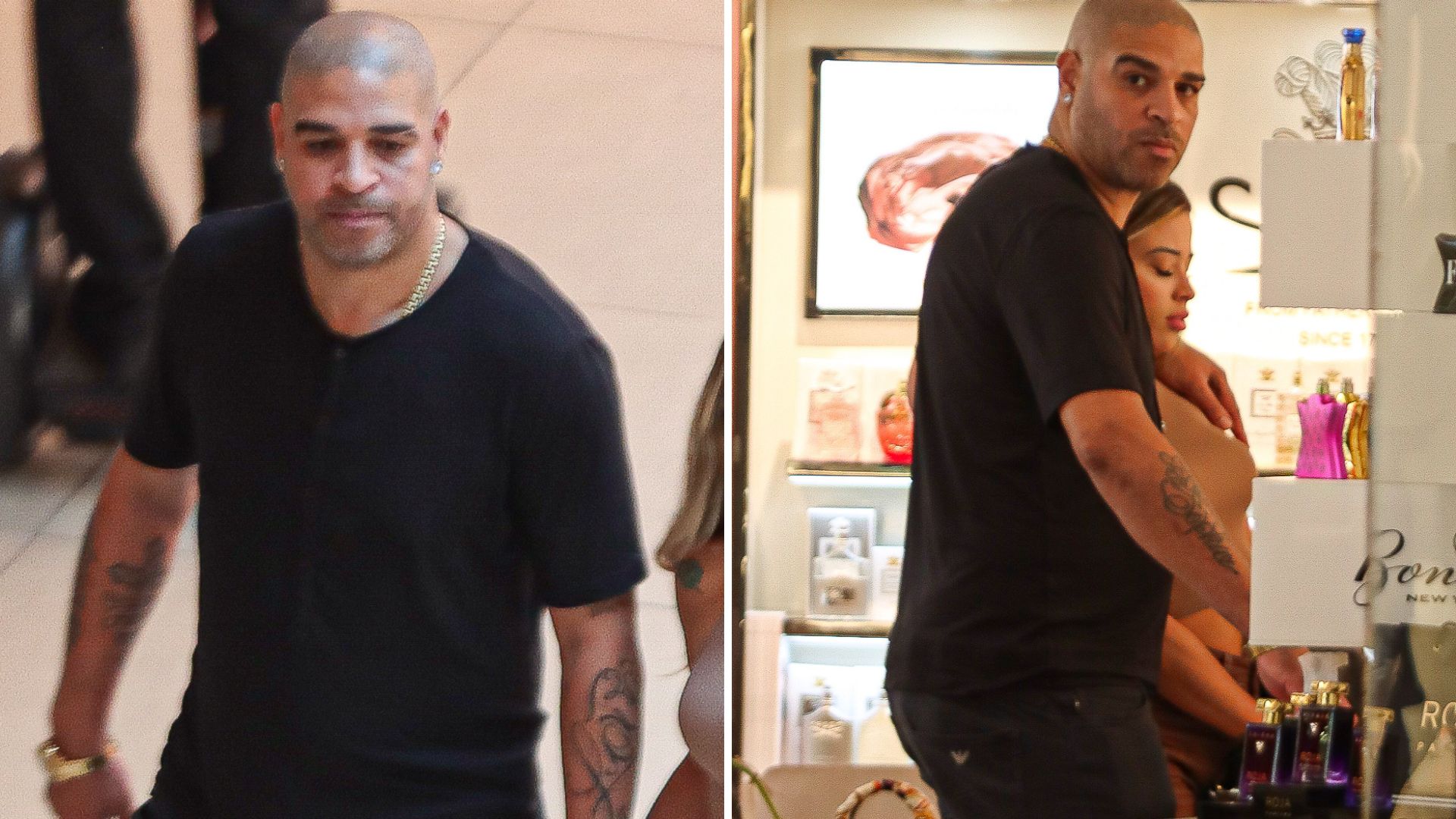 E a neta da Gretchen? Adriano Imperador é flagrado de mãos dadas com outra em shoppping