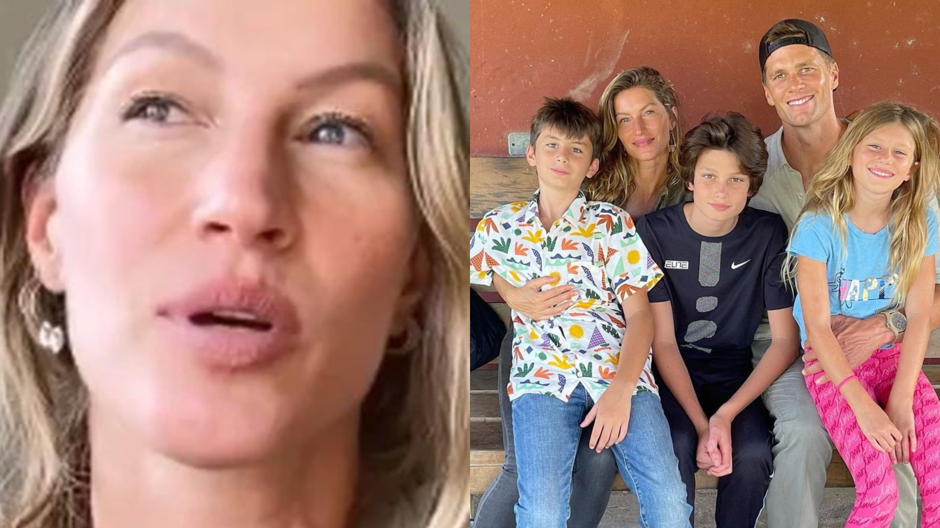 Acabou? Ainda em crise, Gisele Bündchen e Tom Brady conversam apenas sobre os filhos