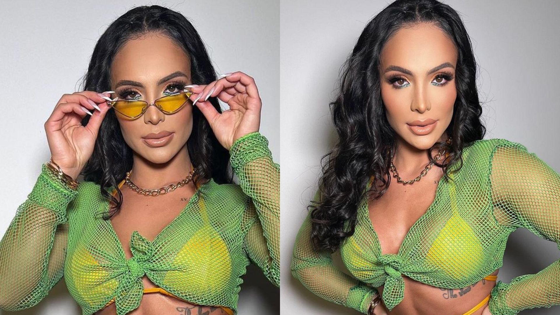 Aline Mineiro aposta em look com microshorts aberto e dá zoom no bumbum: “Sexy”