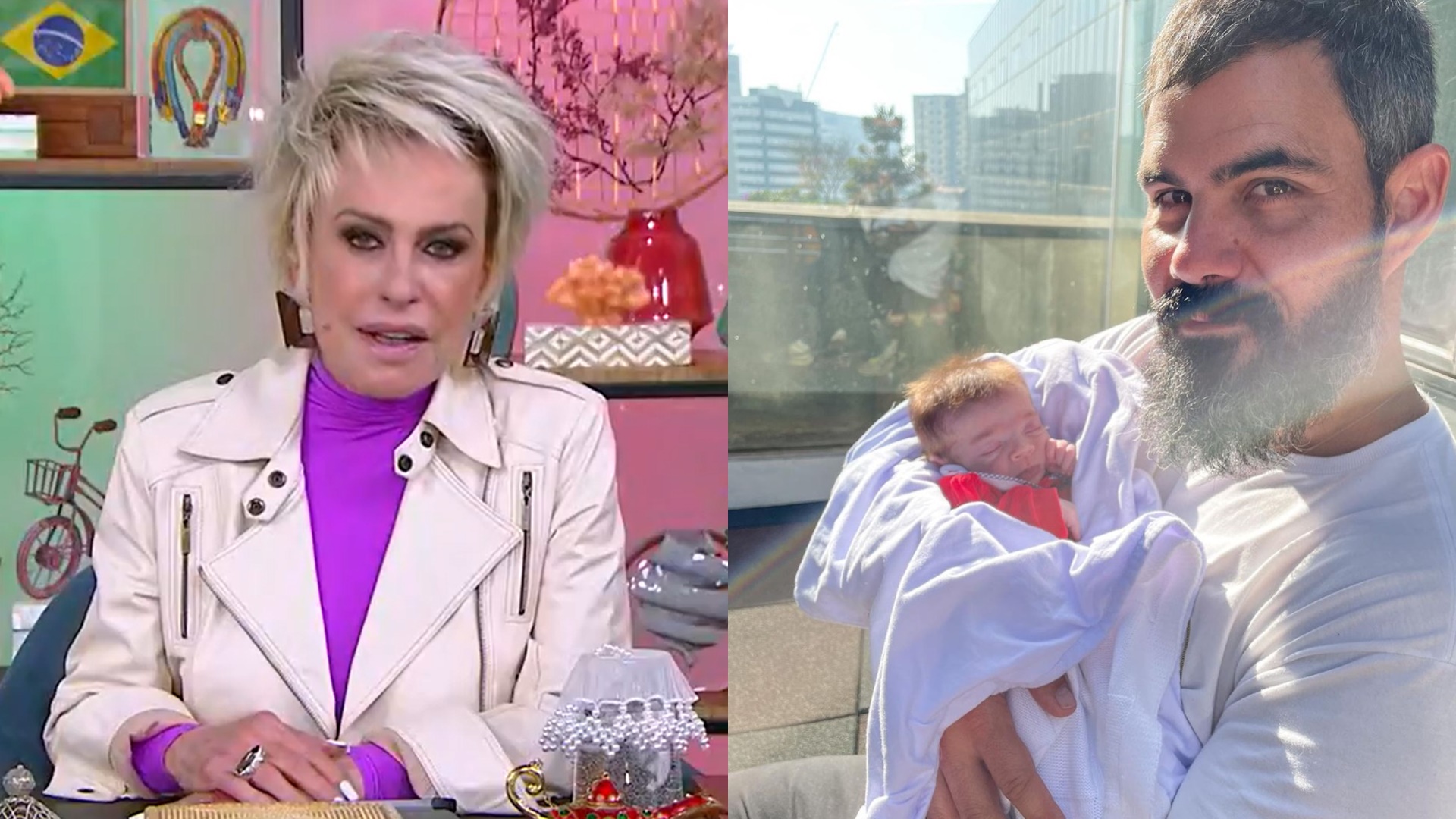 Ana Maria Braga clama por orações para filha de Juliano Cazarré antes de nova cirurgia