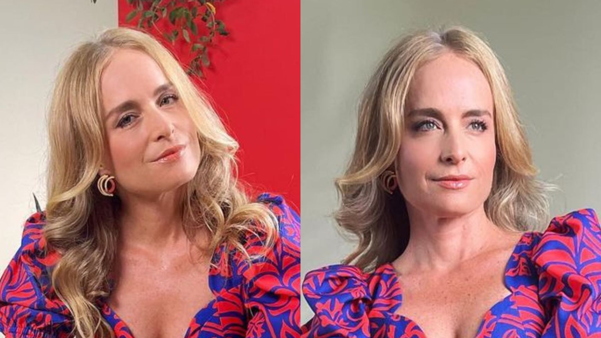 Angélica arrasa com look bem estiloso e aposta em pequeno decote: “Boneca”