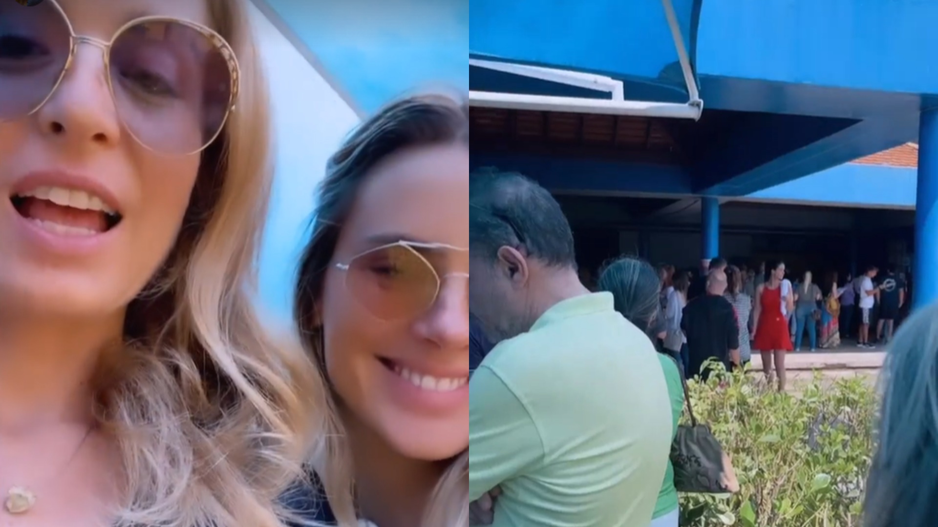 Angélica expõe perrengue ao sair para votar com Carolina Dieckmann: “Uma hora e meia”