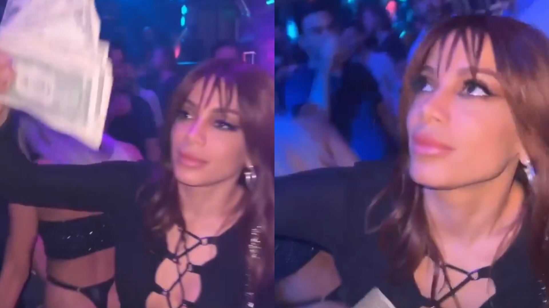 Anitta faz chuva de dinheiro em balada e divide opiniões: “Tem gente passando fome”