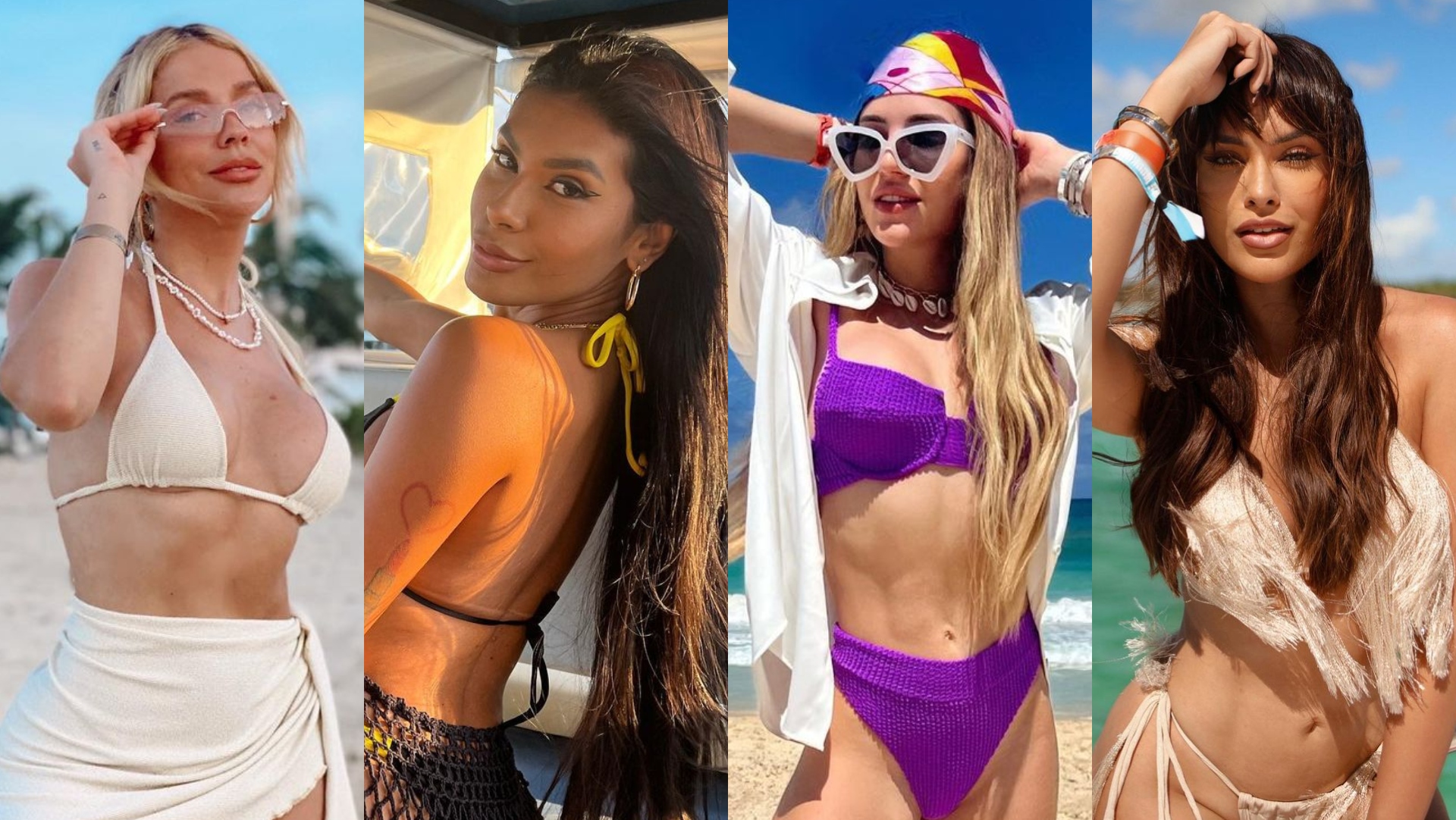 Pocah, Gabi Martins e Sarah Andrade: as gostosas que estão no festão de Gabi Lopes em Punta Cana