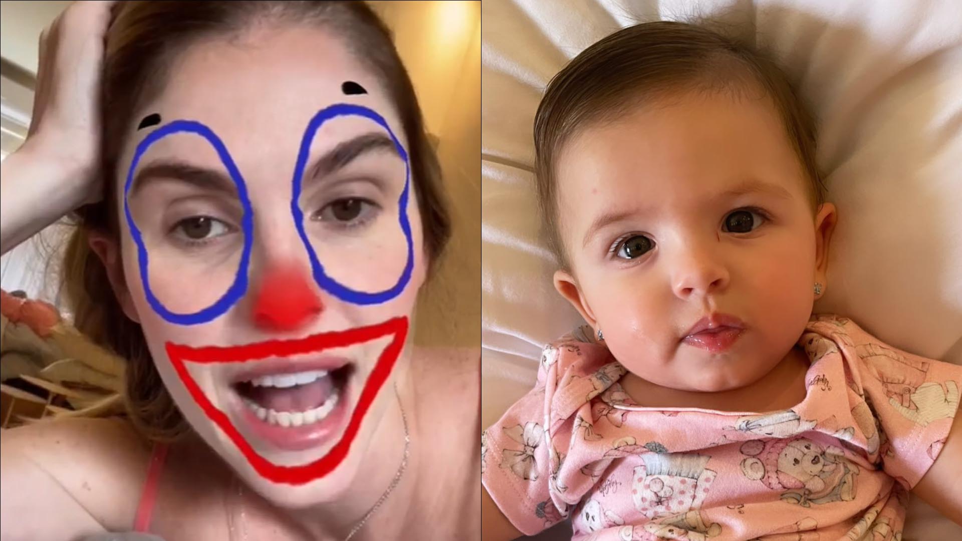 Gente? Bárbara Evans faz chacota da própria filha e detona: “Orelha de abano”