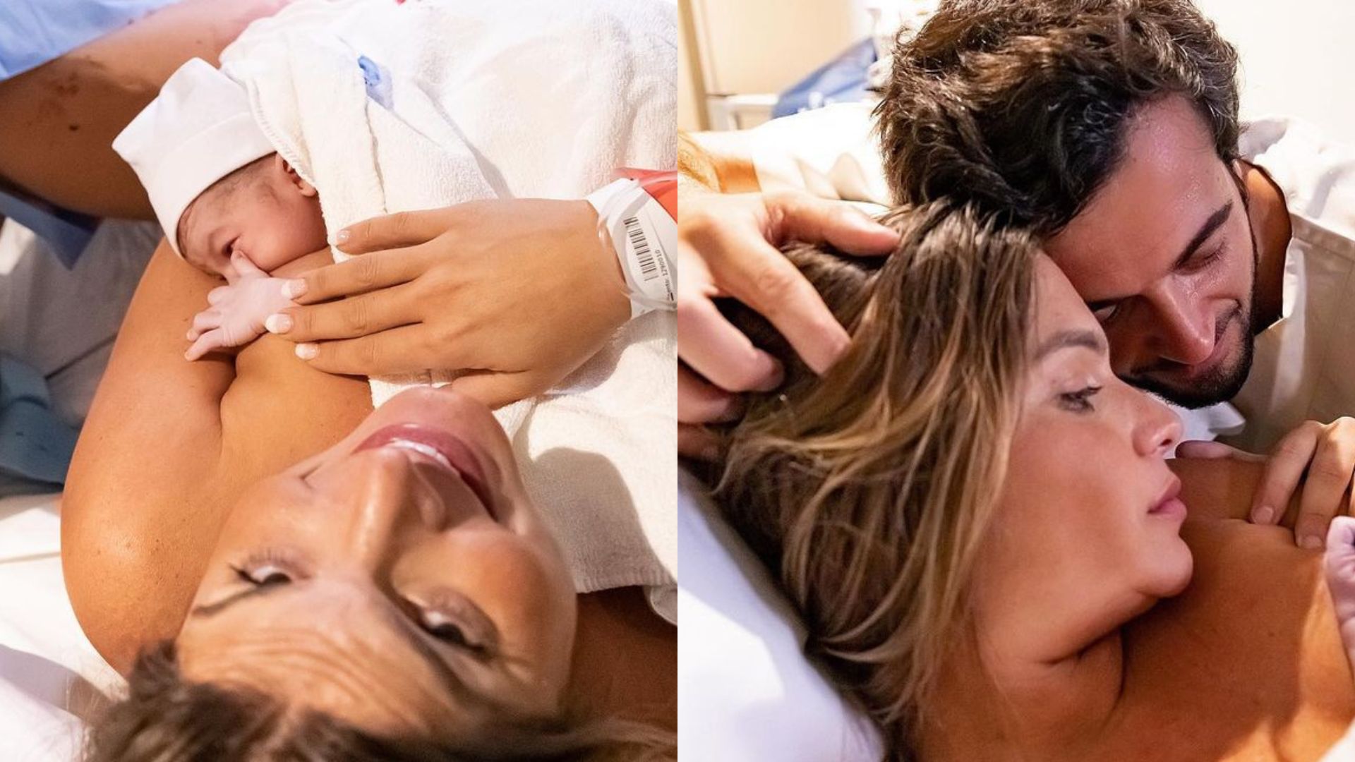 Nasceu! Ex-atleta Branca Feres dá a luz a primeira filha e celebra: “Amor eterno”