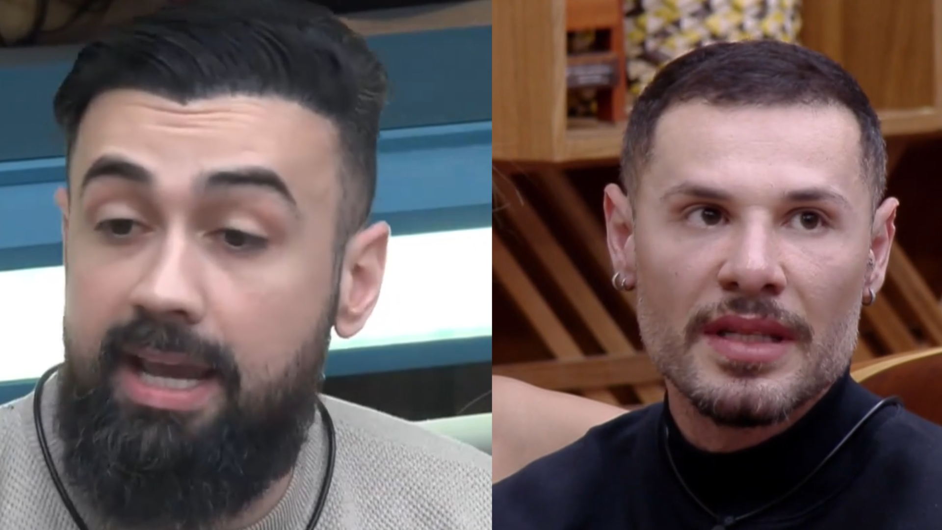 A Fazenda: Alex Gallete e Bruno Tálamo brigam no primeiro programa ao vivo: “Se vitimizando”
