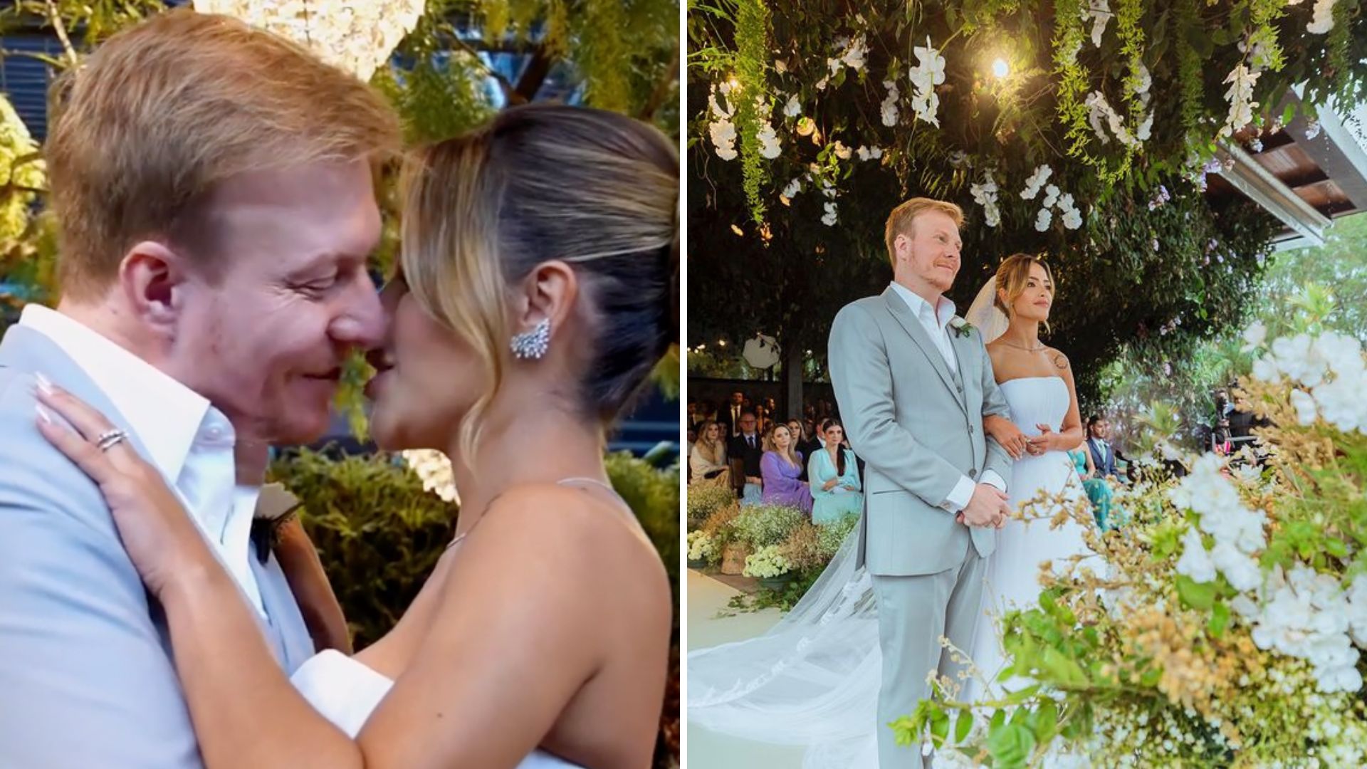 Luxo, requinte e bom gosto: os detalhes do casamento do irmão de Michel Teló