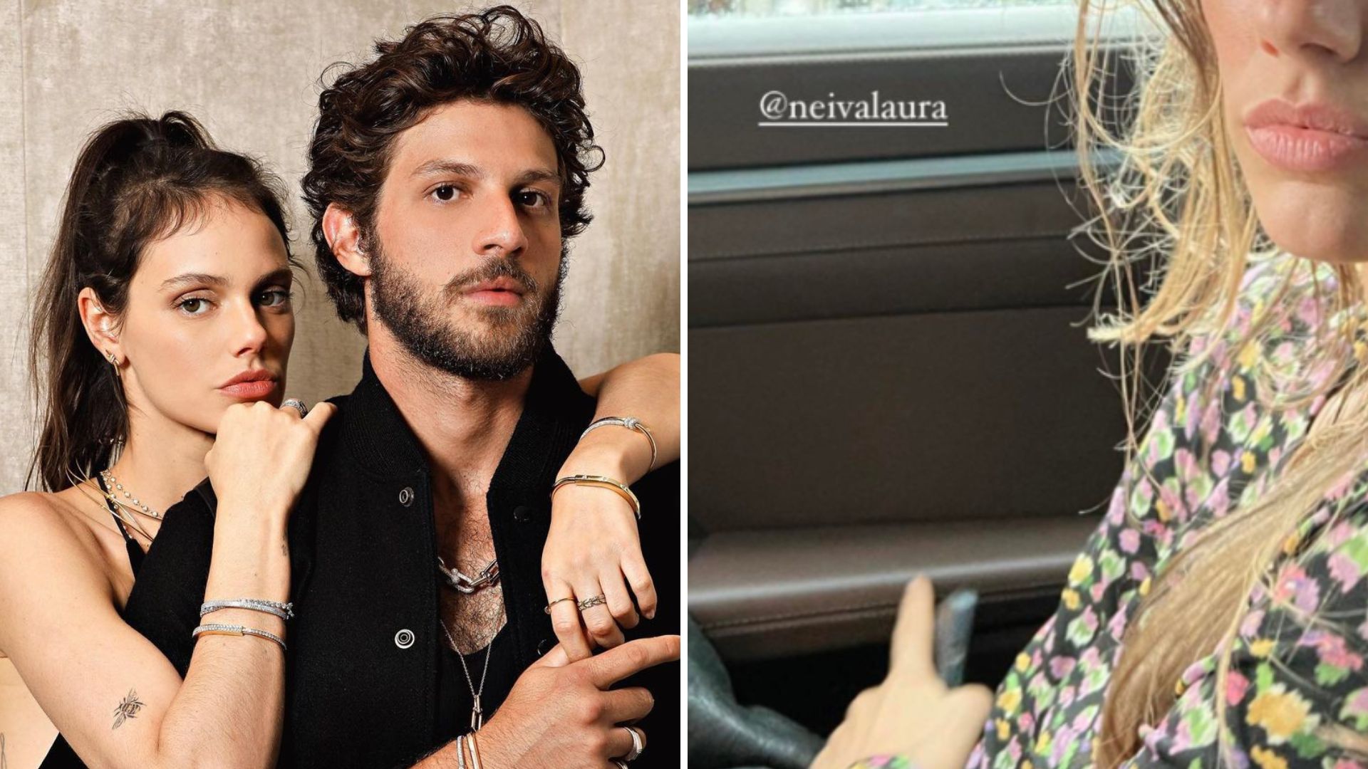 Chay Suede não se contém ao flagrar esposa de ‘cara limpa’: “Obrigada, Deus!”