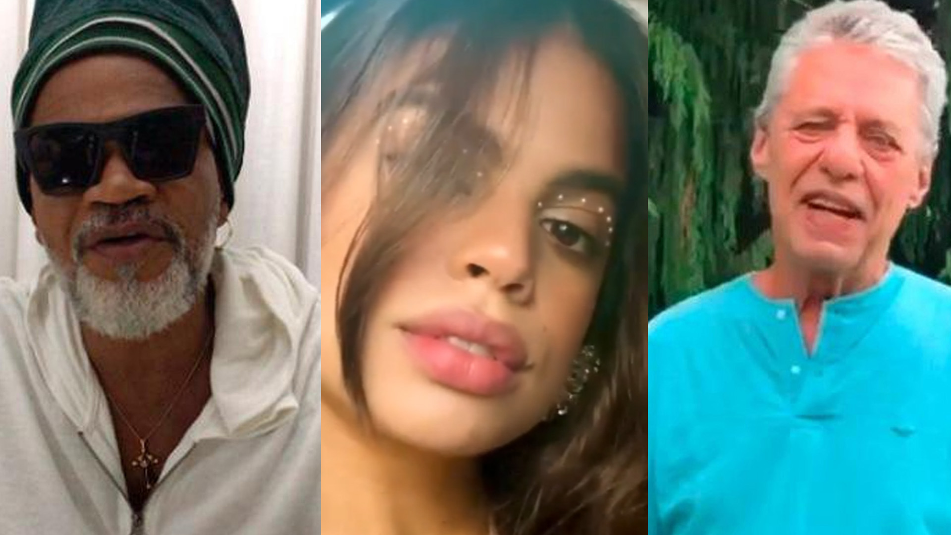 Filha de Carlinhos Brown e neta de Chico Buarque esbanja beleza após noitada: “Que pique”