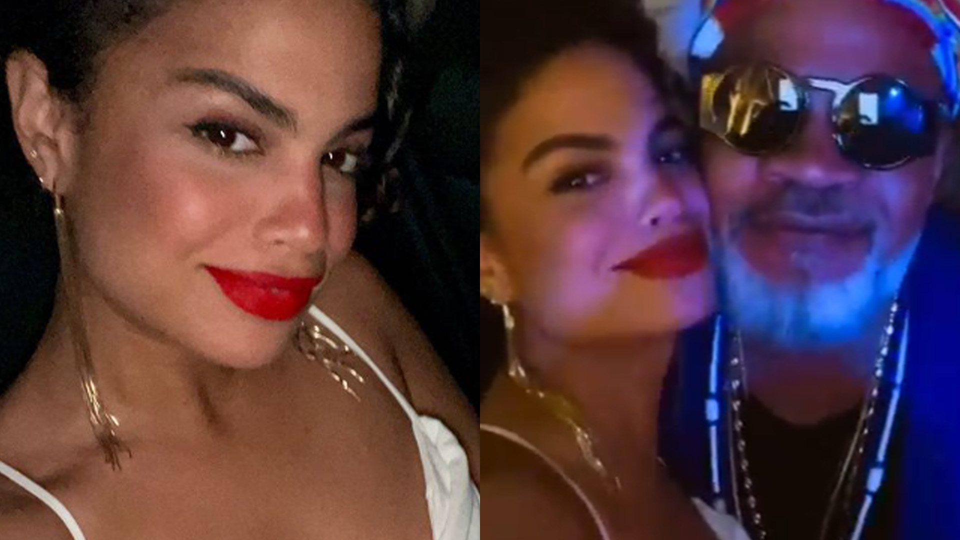 Neta de Chico Buarque, Clara Buarque surge em rara aparição com o pai, Carlinhos Brown: “Saudade”