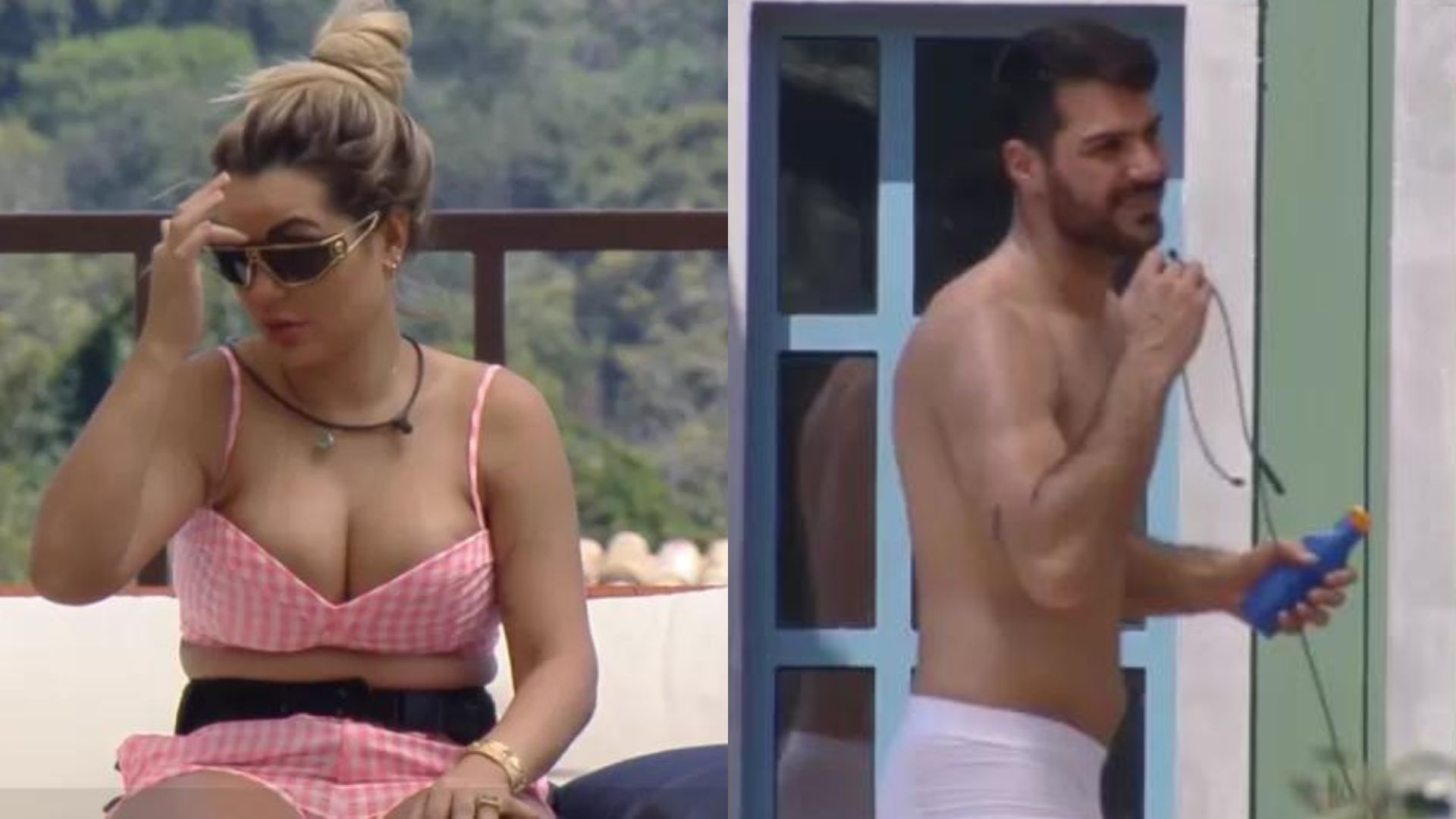 A Fazenda: Deolane se incomoda ao perceber volume na cueca de Shayan: “Não pode”
