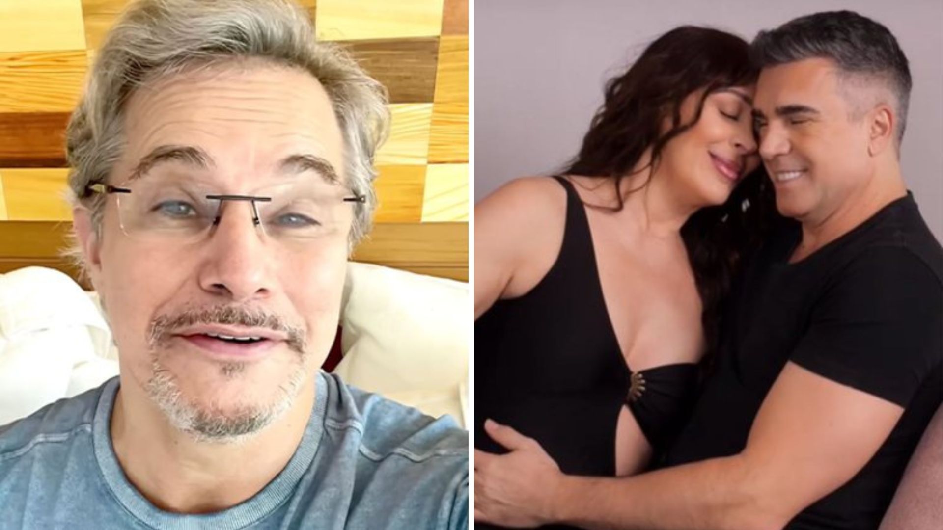 Surpreso, Edson Celulari reage ao descobrir gravidez de Claudia Raia: “Aproveitem”