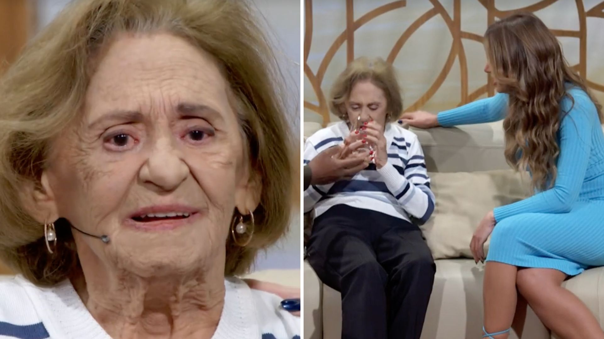 Laura Cardoso é amparada no ‘Encontro’ após fortes emoções: “Muito amada”