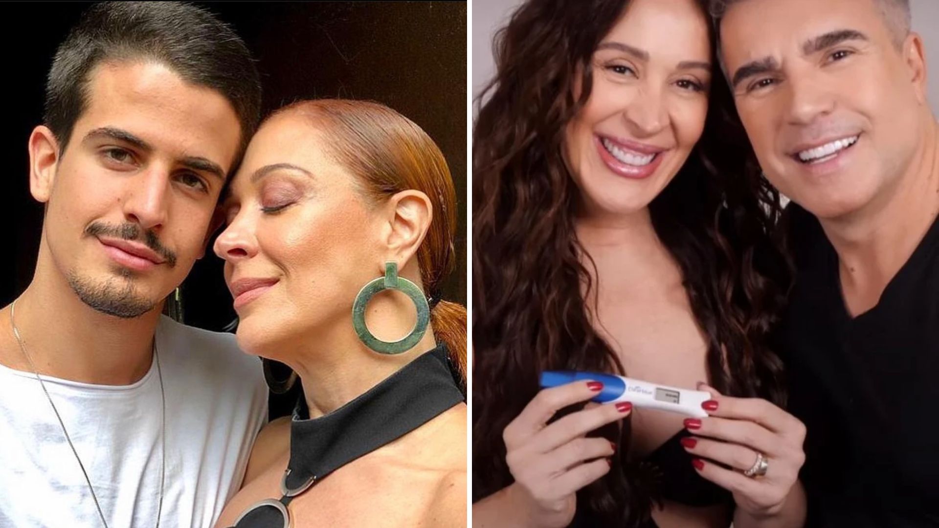 Filho de Claudia Raia não se contém ao descobrir gravidez da mãe: “Ganhamos”