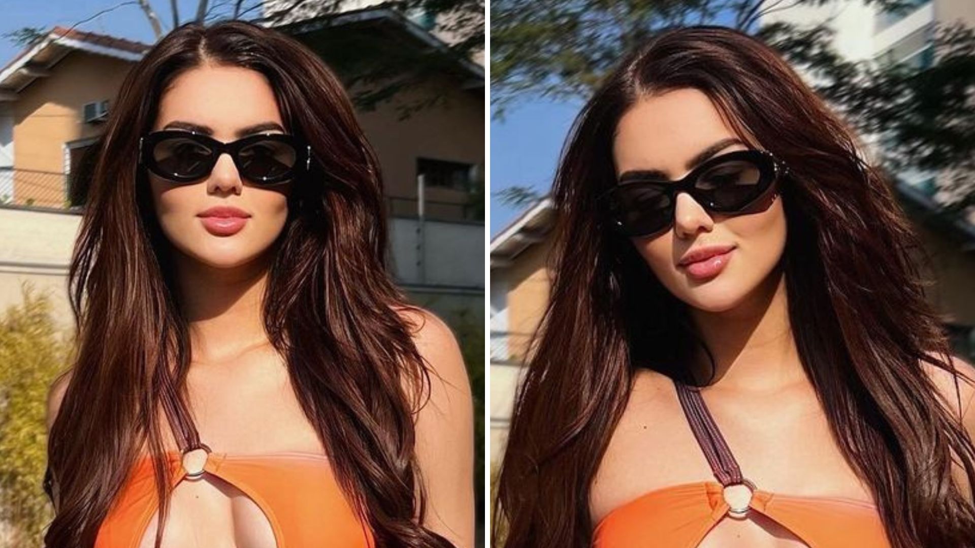 Ex-BBB Eslovênia elege maiô com pouco tecido e seios quase escapam: “Perfeita”