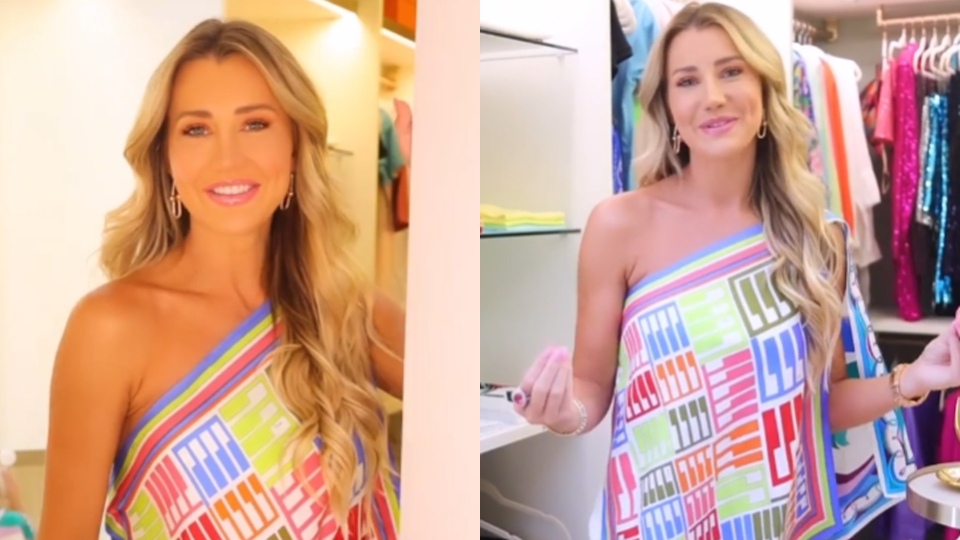 Esposa de Roberto Justus, Ana Paula Siebert mostra closet chiquérrimo em Miami: “Muito carinho”