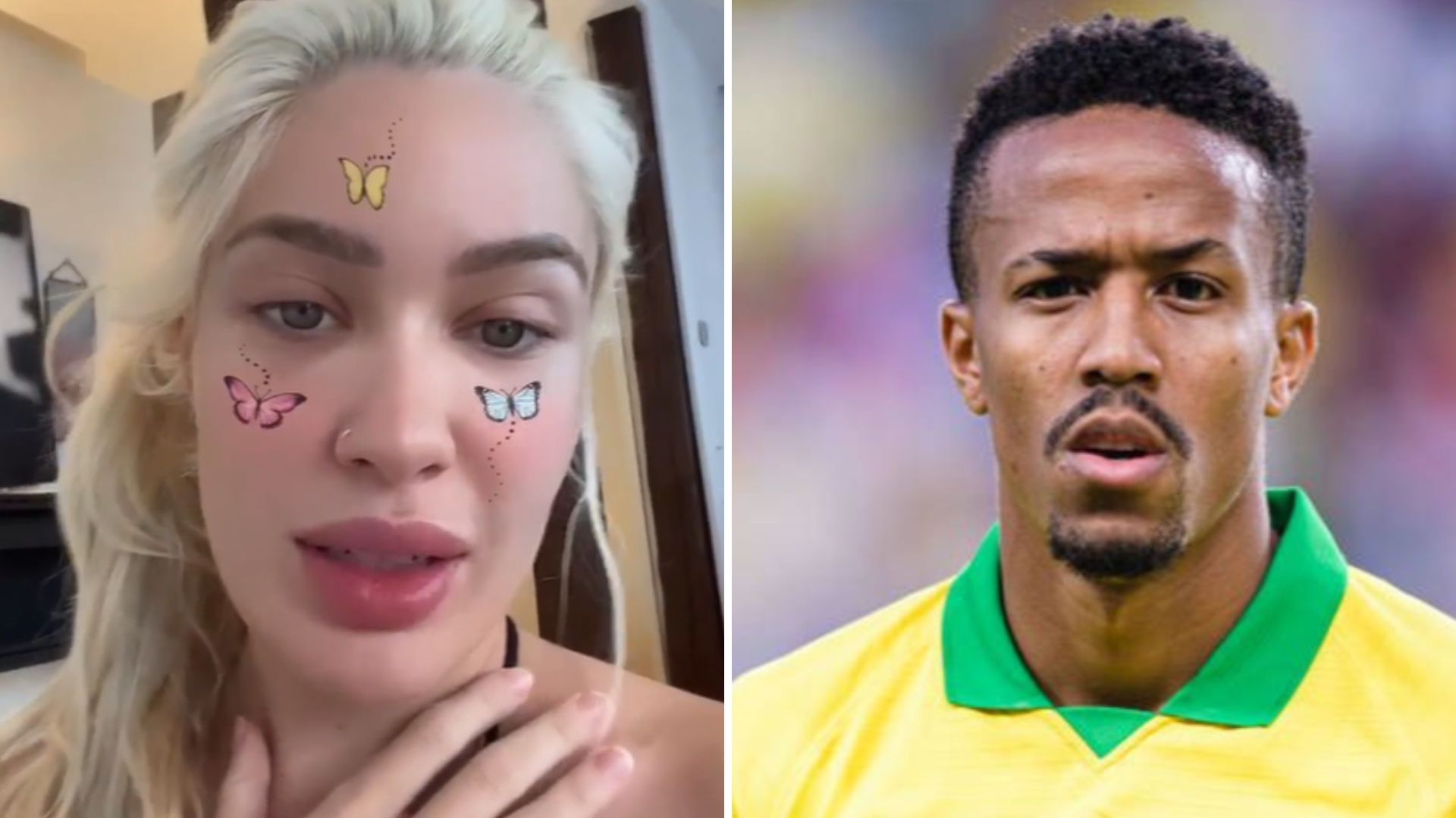 Ex de Éder Militão não se intimida e cutuca o jogador após processo surpresa: “Disputa”