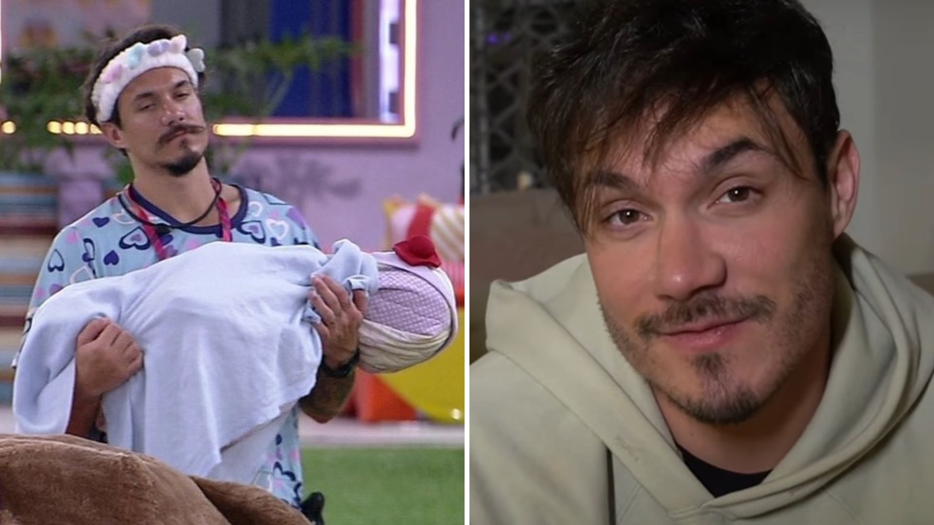 Ex-BBB Eliezer fica incrédulo ao rever vídeo falando sobre filhos: “O mundo capota”
