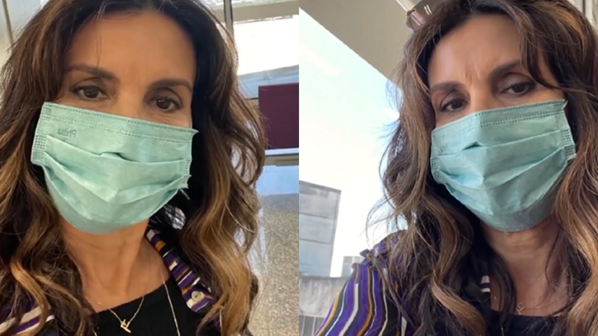Fátima Bernardes detalha tática para driblar medo de avião: “Só me resta enfrentar”