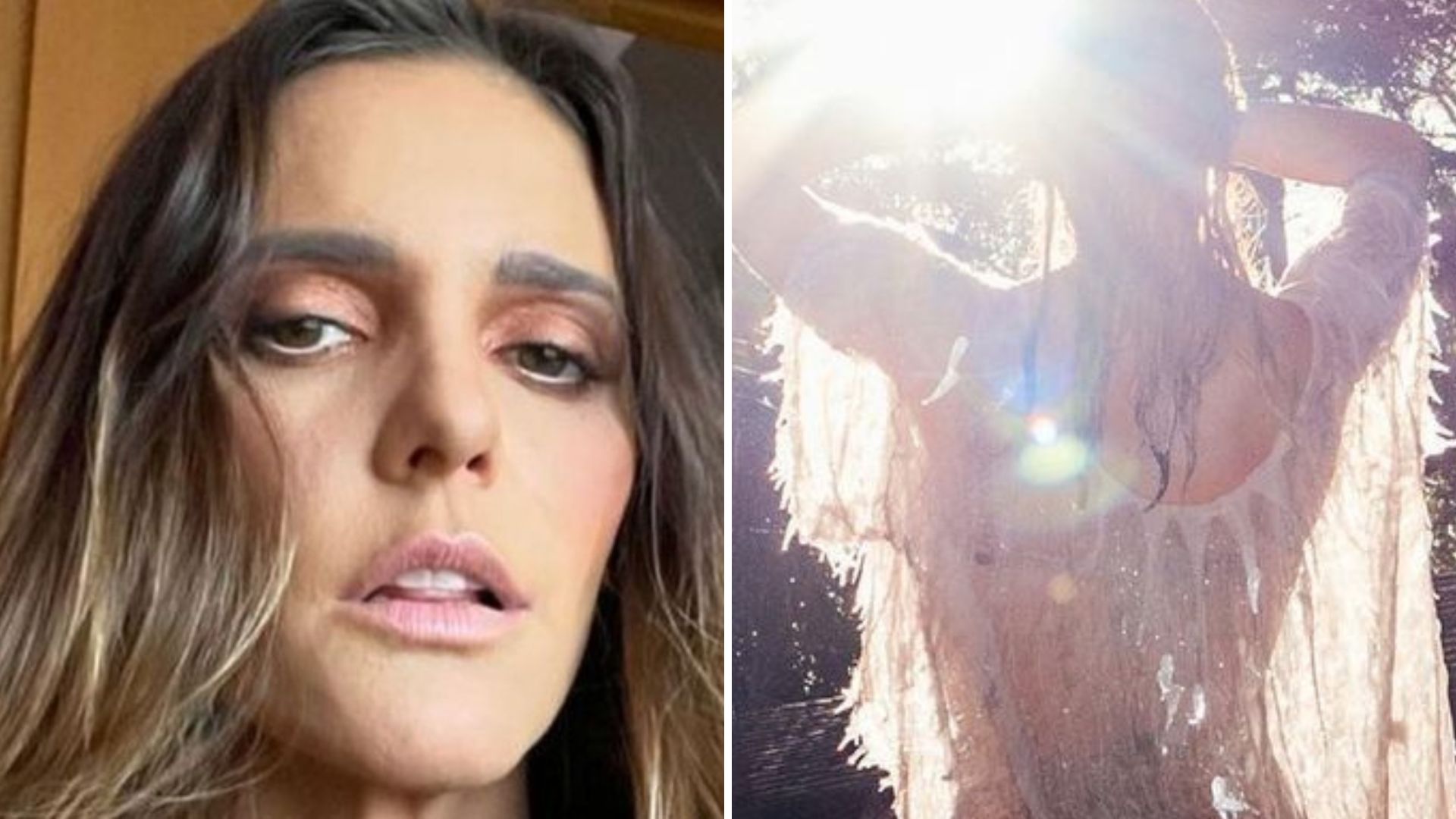 Fernanda Lima surge seminua em clique escandaloso e bumbum rouba a cena: “Rainha”