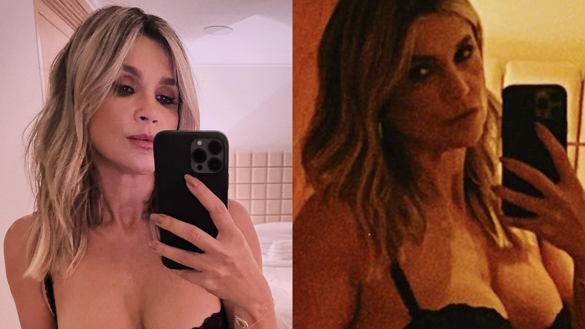 Flávia Alessandra expõe decote generoso em body decotado: “Sem rótulos e sem idade”
