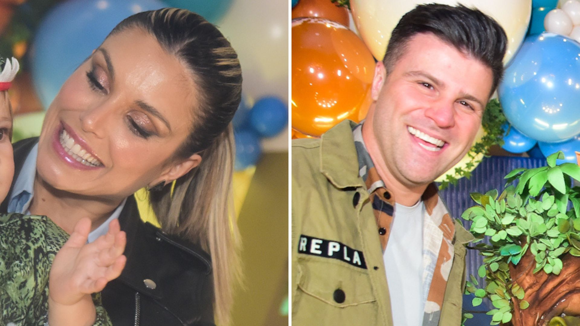 Que lindo! Filho de Flavia Viana e Marcelo Zangrandi ganha festinha de aniversário luxuosa
