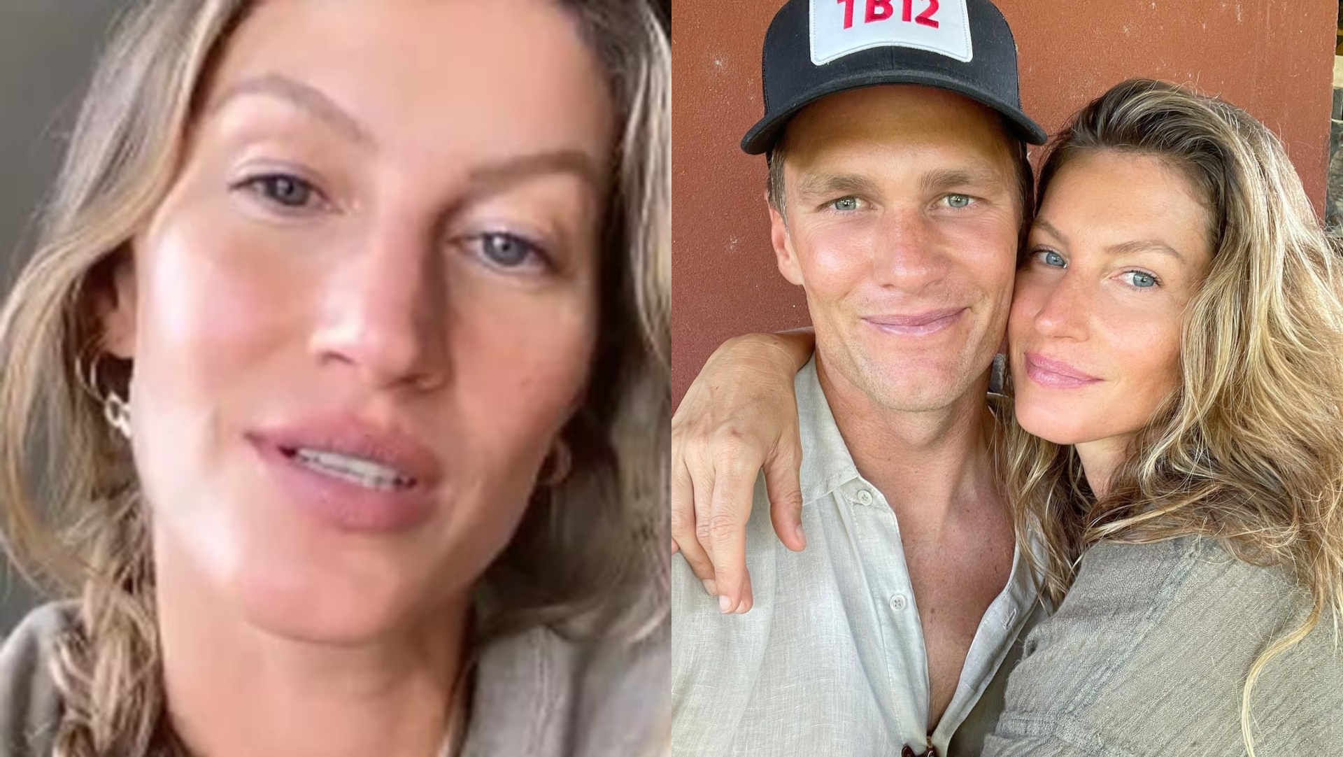 Em meio à crise no casamento, Gisele Bündchen manda recado para Tom Brady: “Vamos”