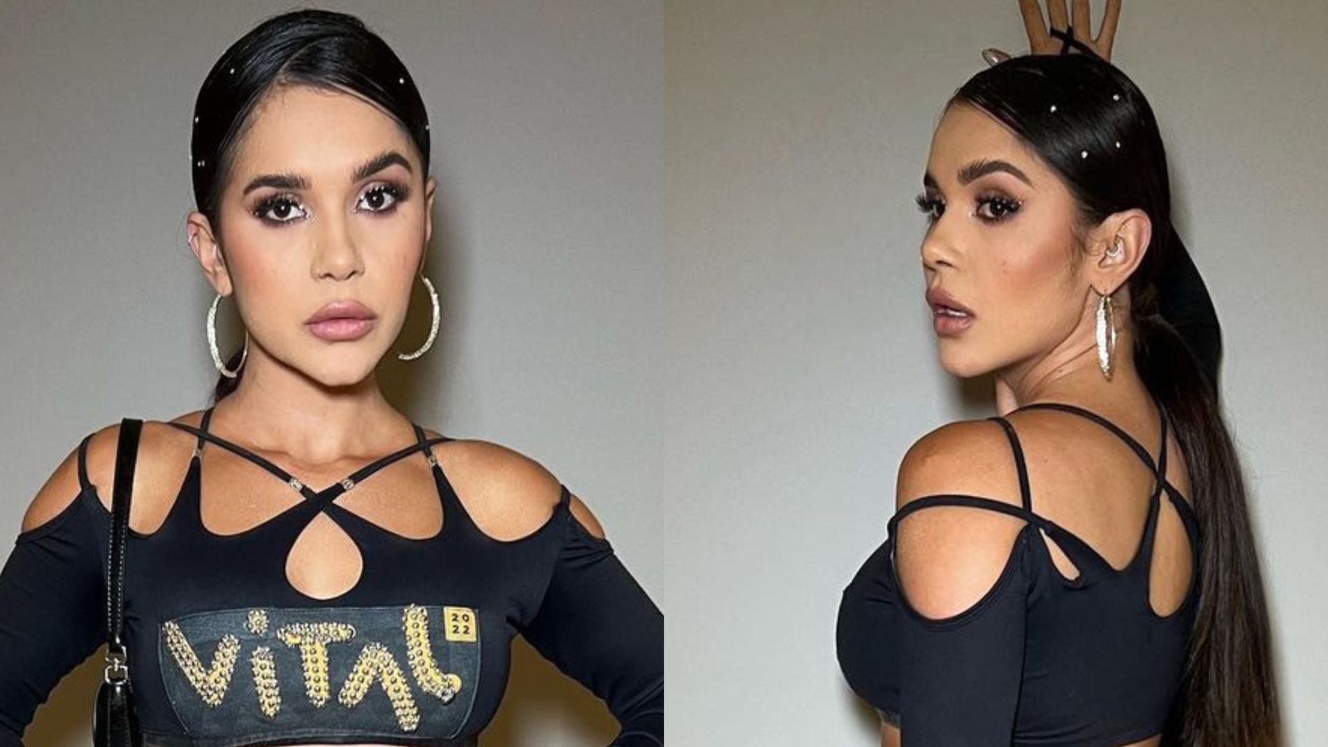 Gizelly Bicalho escandaliza com calcinha cavadíssima e deixa virilha exposta: “Deusa”